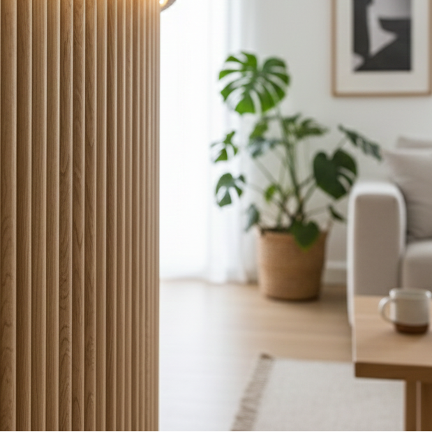 Panel Haus Flex Oak Flute Wall Panel 240cm x 60cm (2 pack)